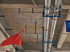 连山管廊支架的安装方法